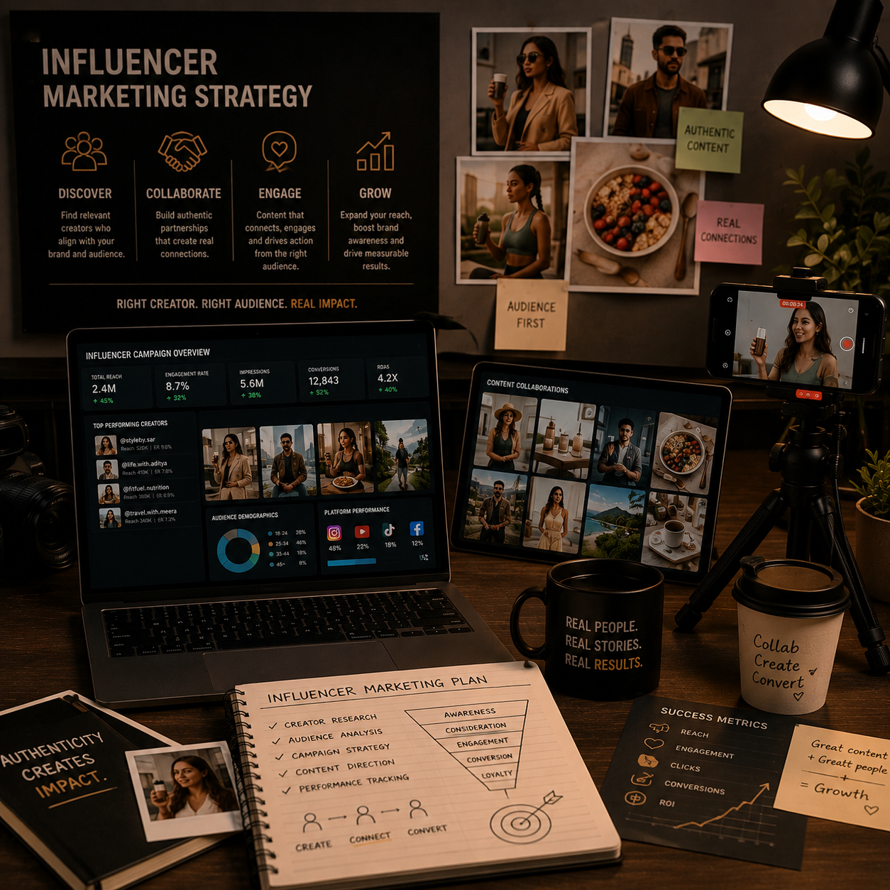 Influencer marketing — placeholder, to be replaced with 360 BC footage